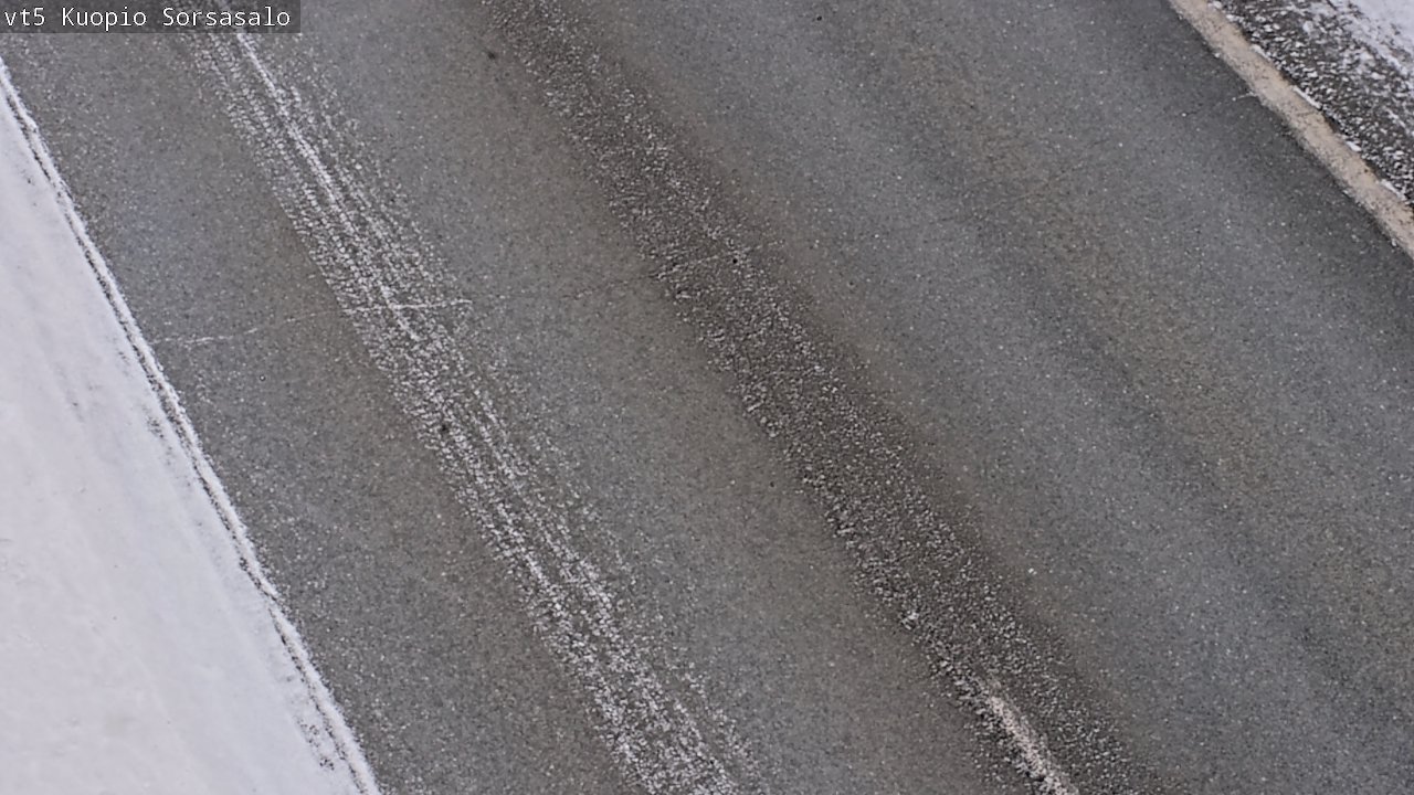 Weather Camera Image Väg 5 Kuopio, Sorsasalo, Kuopio, Pohjois-Savo
