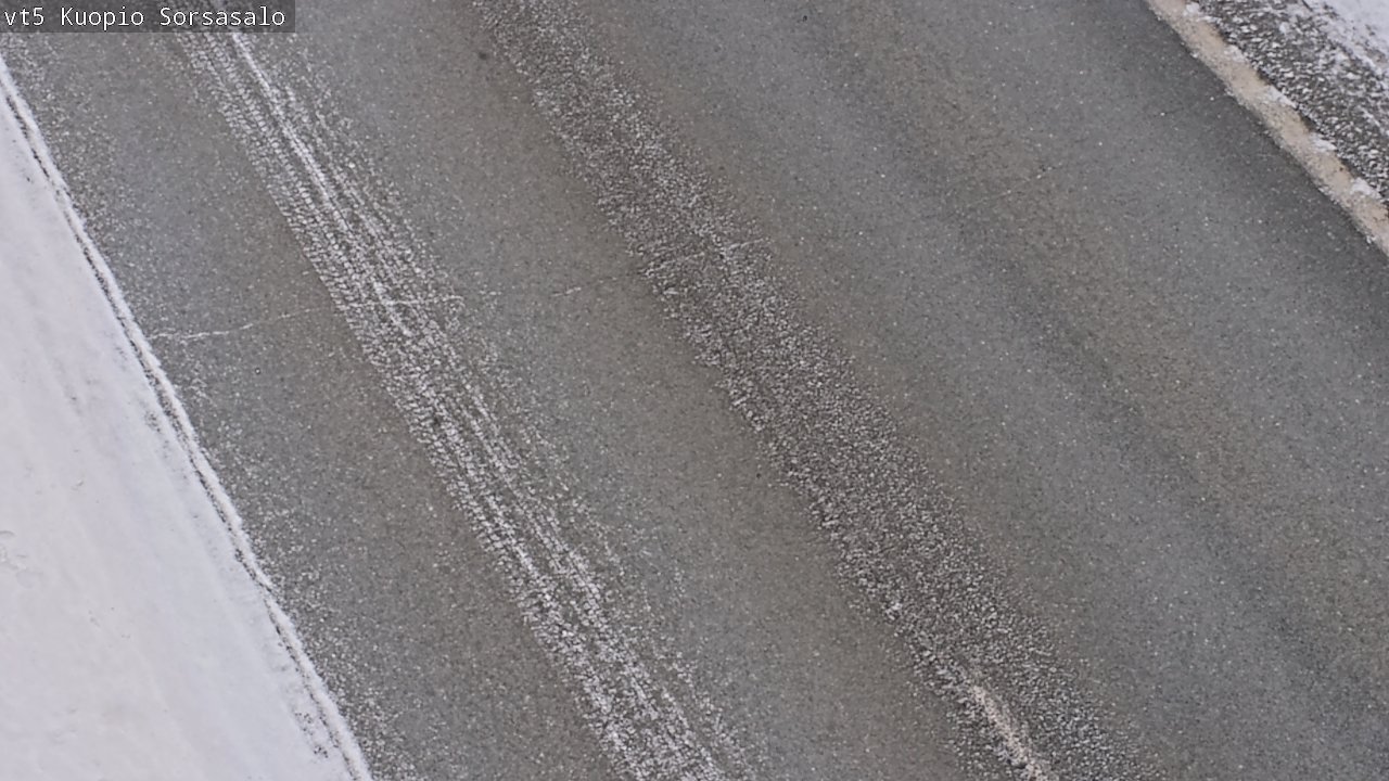 Weather Camera Image Väg 5 Kuopio, Sorsasalo, Kuopio, Pohjois-Savo