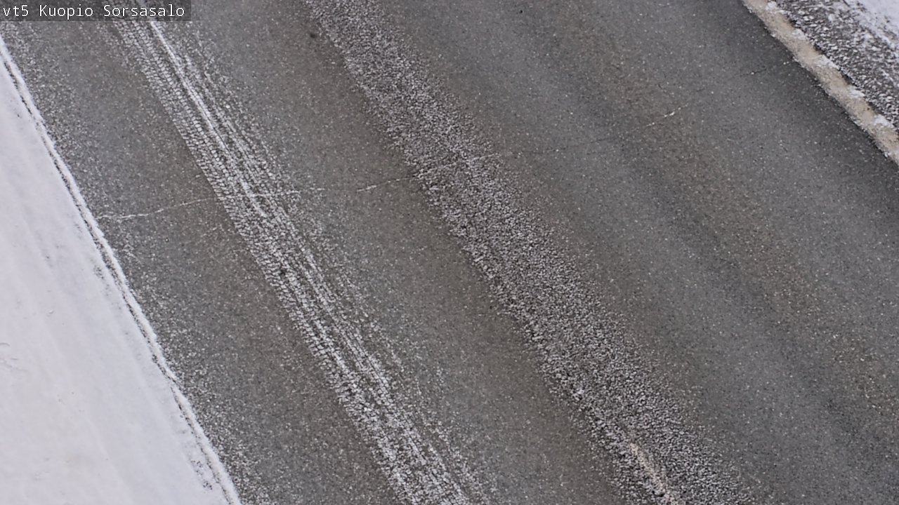 Weather Camera Image Väg 5 Kuopio, Sorsasalo, Kuopio, Pohjois-Savo