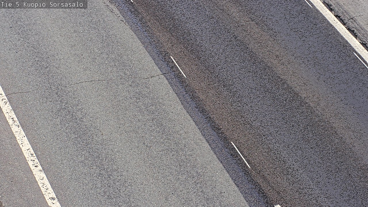 Weather Camera Image Road 5 Kuopio, Sorsasalo, Kuopio, Pohjois-Savo