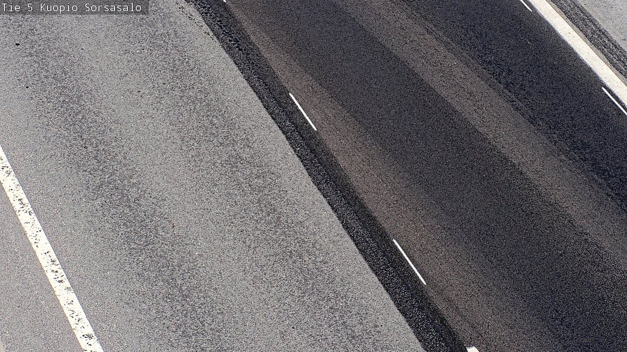 Weather Camera Image Väg 5 Kuopio, Sorsasalo, Kuopio, Pohjois-Savo