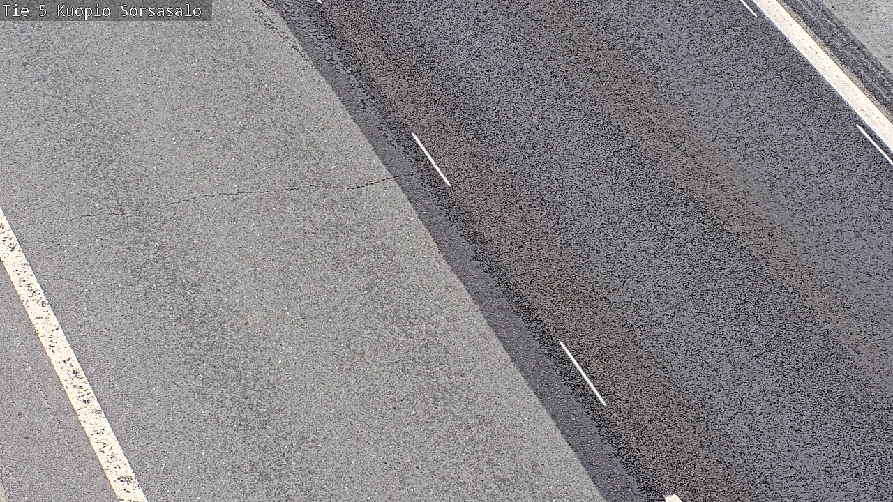 Weather Camera Image Road 5 Kuopio, Sorsasalo, Kuopio, Pohjois-Savo