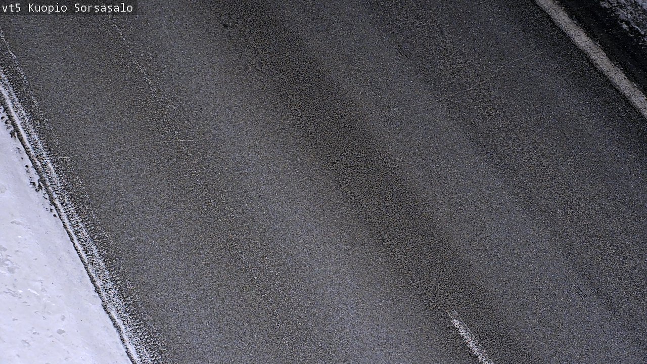 Weather Camera Image Road 5 Kuopio, Sorsasalo, Kuopio, Pohjois-Savo