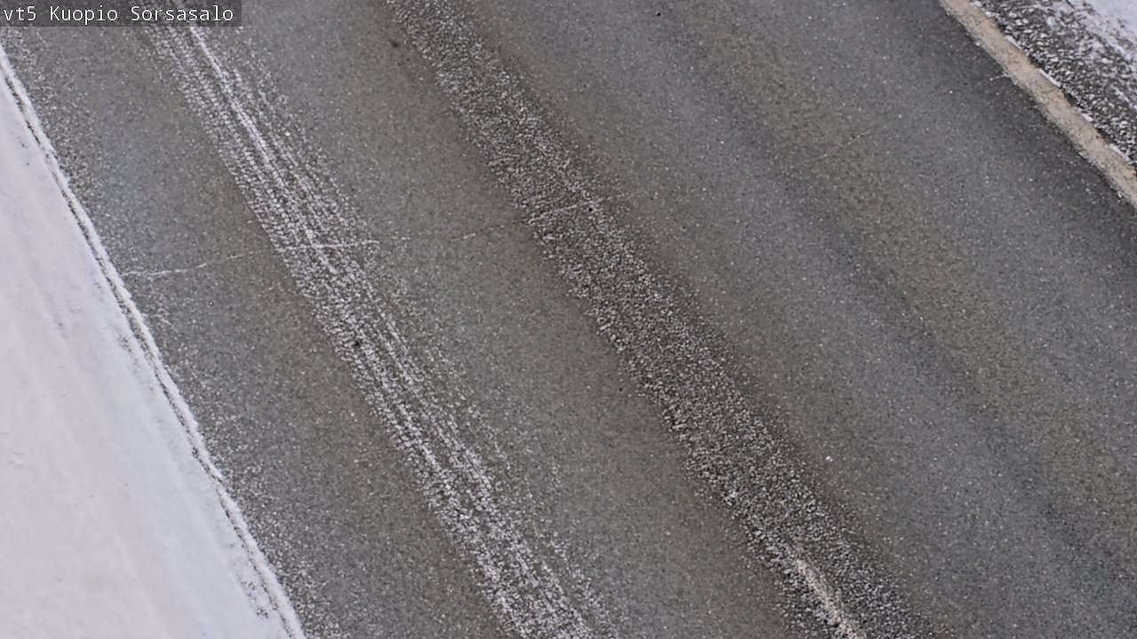 Weather Camera Image Väg 5 Kuopio, Sorsasalo, Kuopio, Pohjois-Savo