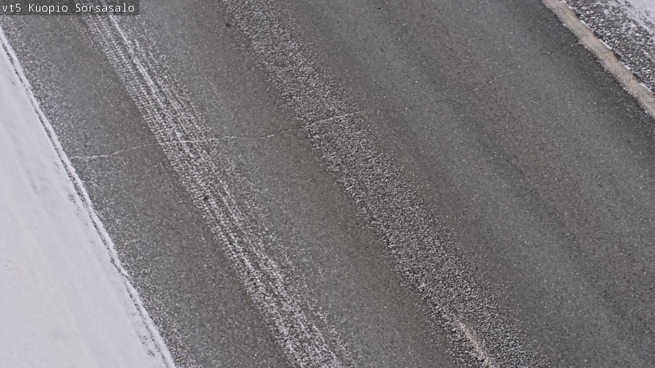Weather Camera Image Väg 5 Kuopio, Sorsasalo, Kuopio, Pohjois-Savo