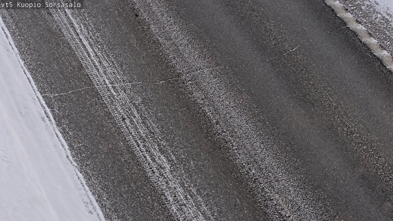 Weather Camera Image Väg 5 Kuopio, Sorsasalo, Kuopio, Pohjois-Savo