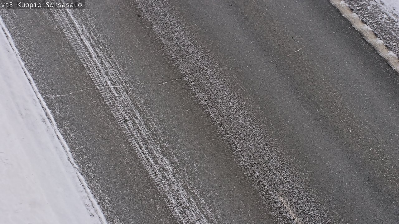 Weather Camera Image Väg 5 Kuopio, Sorsasalo, Kuopio, Pohjois-Savo