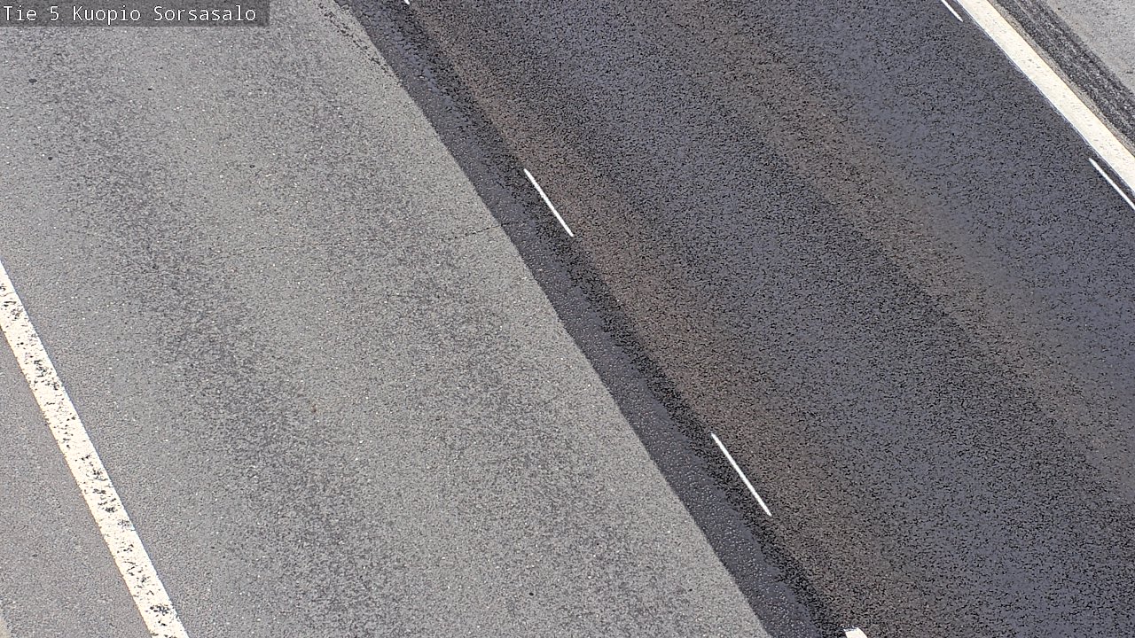 Weather Camera Image Väg 5 Kuopio, Sorsasalo, Kuopio, Pohjois-Savo