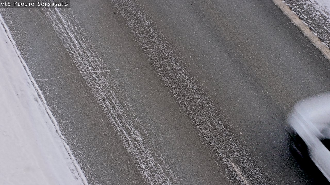 Weather Camera Image Väg 5 Kuopio, Sorsasalo, Kuopio, Pohjois-Savo