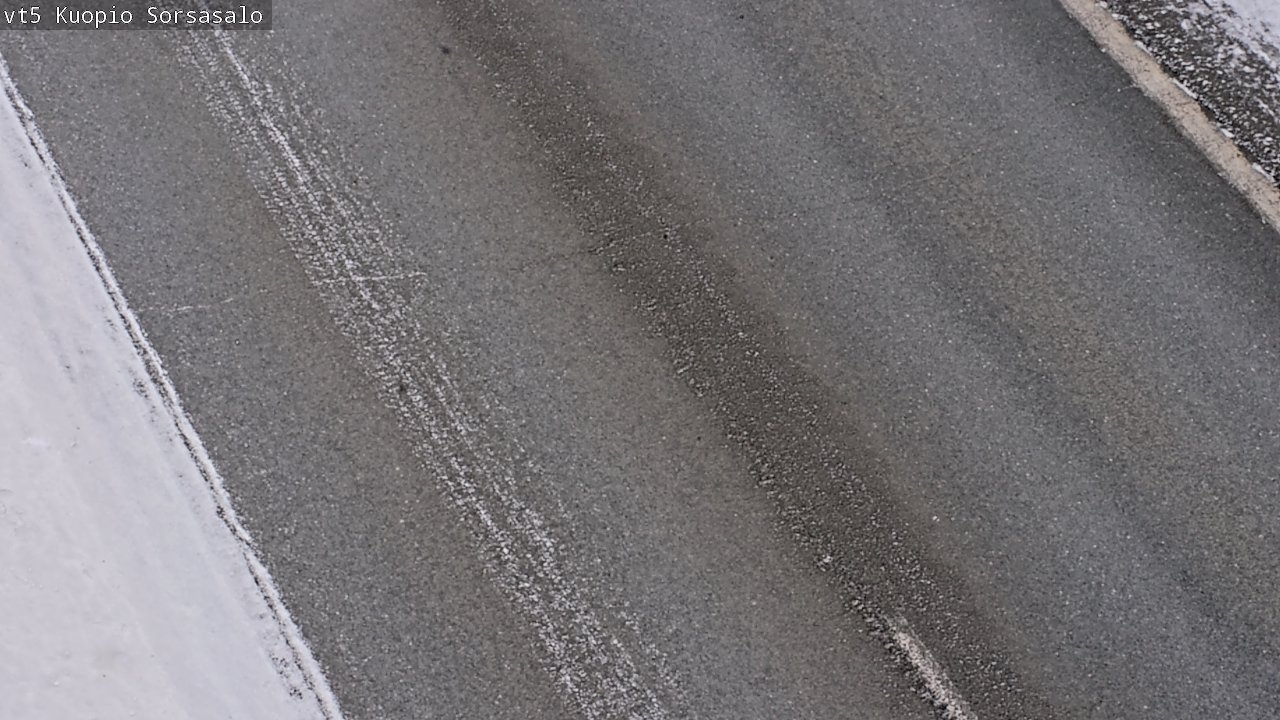 Weather Camera Image Väg 5 Kuopio, Sorsasalo, Kuopio, Pohjois-Savo