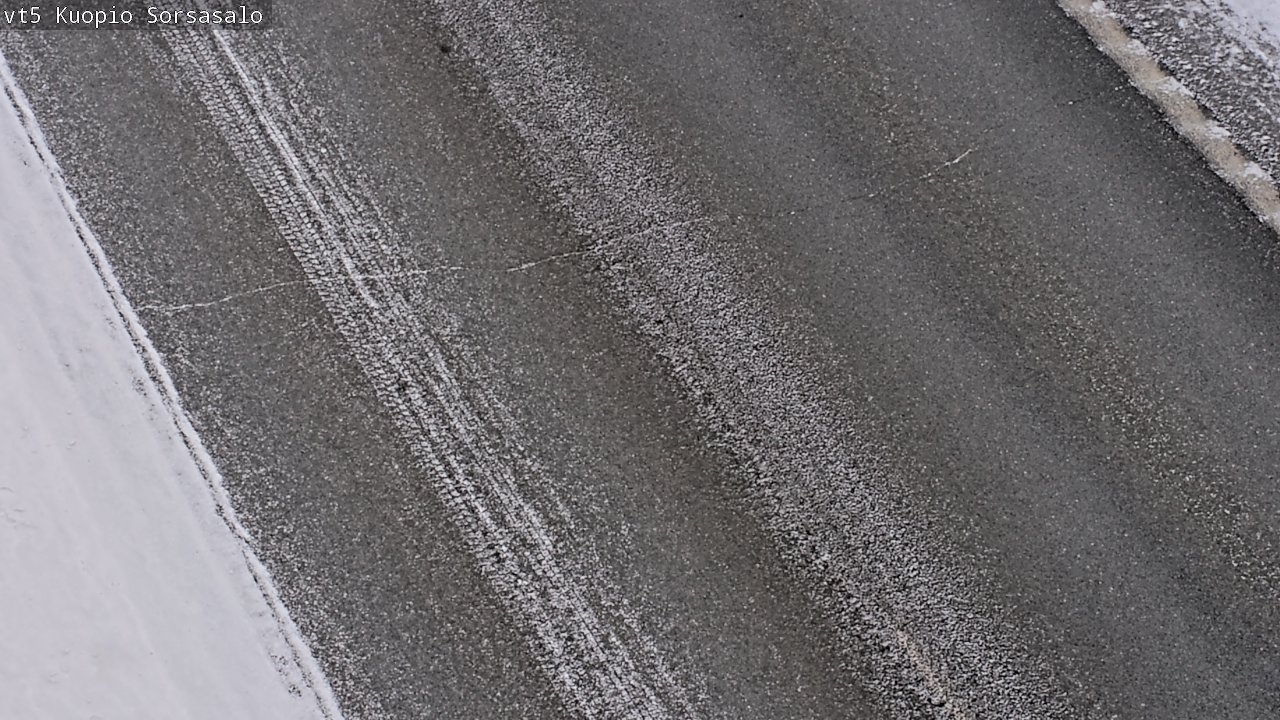 Weather Camera Image Väg 5 Kuopio, Sorsasalo, Kuopio, Pohjois-Savo