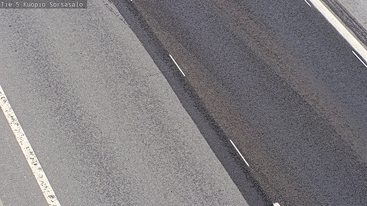 Weather Camera Image Väg 5 Kuopio, Sorsasalo, Kuopio, Pohjois-Savo