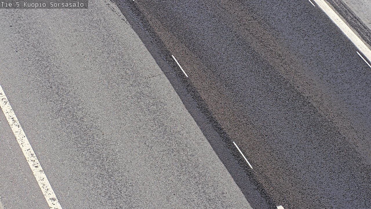Weather Camera Image Road 5 Kuopio, Sorsasalo, Kuopio, Pohjois-Savo