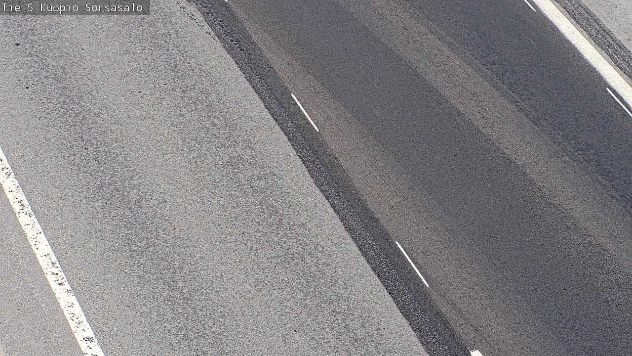 Weather Camera Image Väg 5 Kuopio, Sorsasalo, Kuopio, Pohjois-Savo