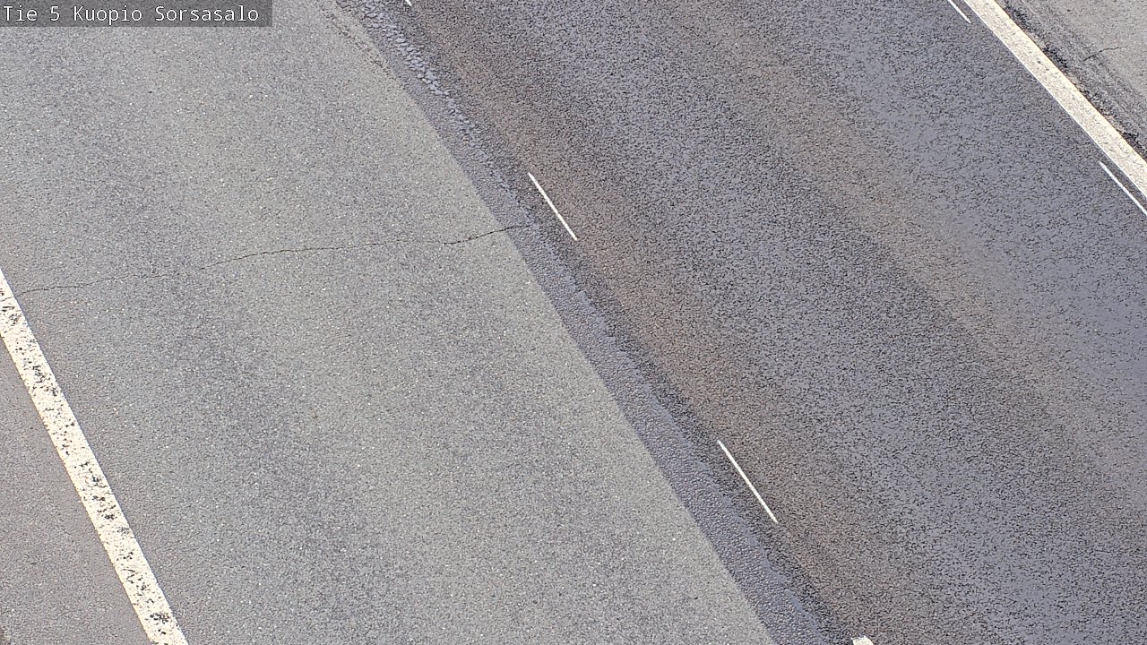 Weather Camera Image Road 5 Kuopio, Sorsasalo, Kuopio, Pohjois-Savo