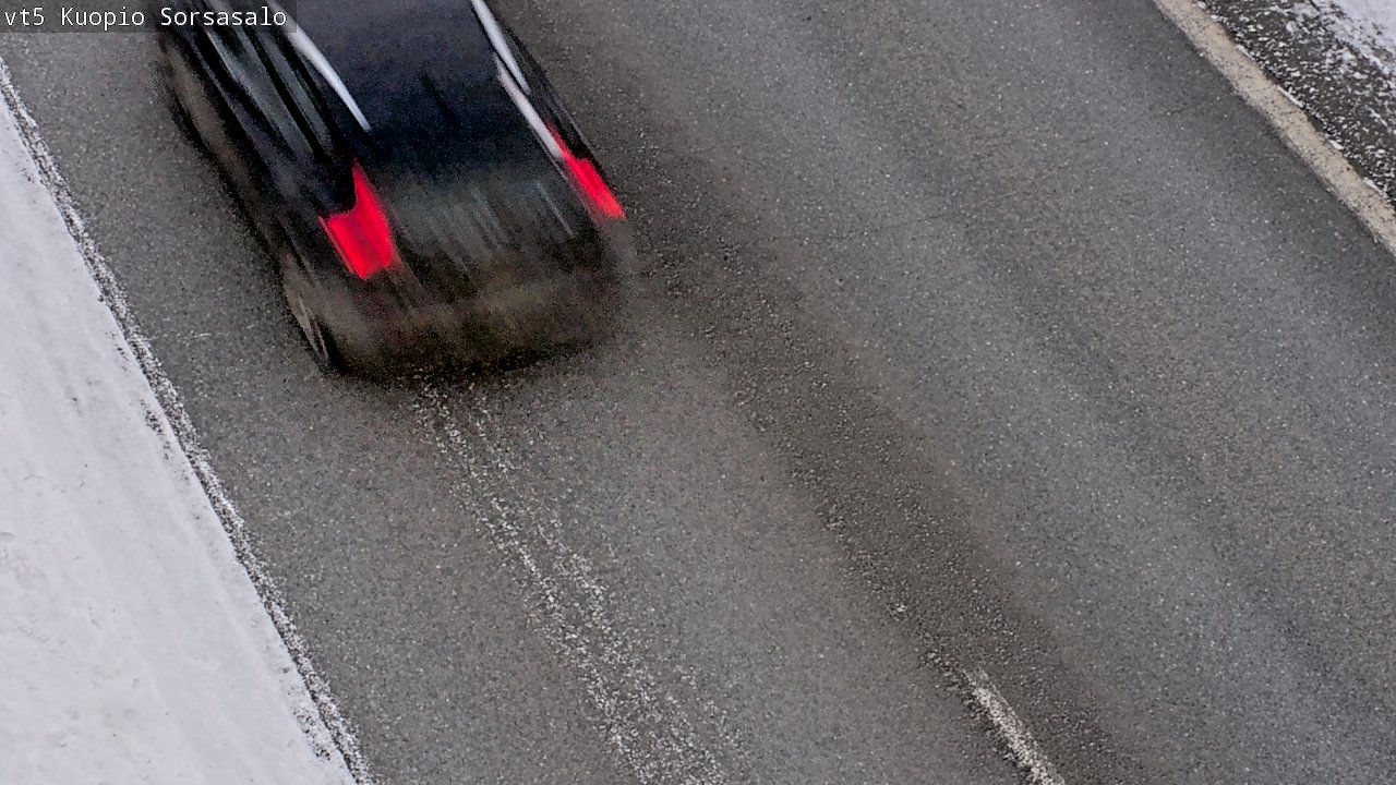Weather Camera Image Väg 5 Kuopio, Sorsasalo, Kuopio, Pohjois-Savo