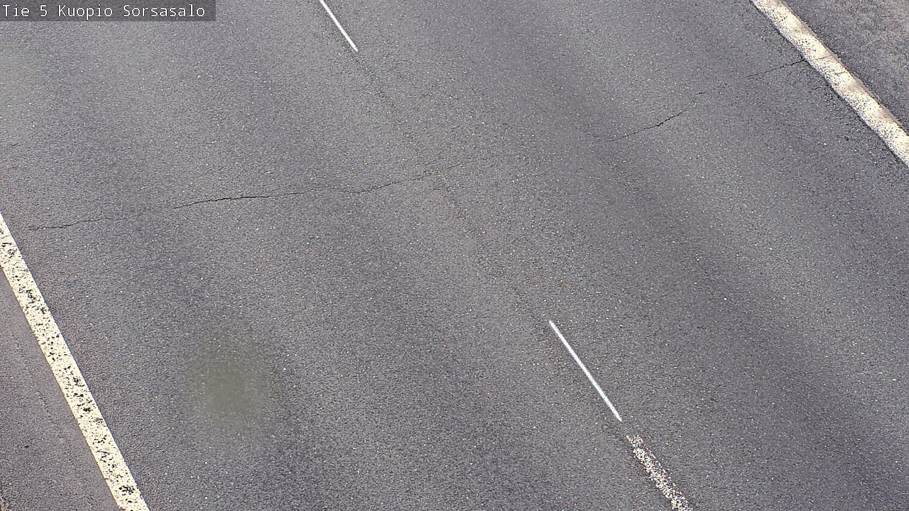 Weather Camera Image Väg 5 Kuopio, Sorsasalo, Kuopio, Pohjois-Savo