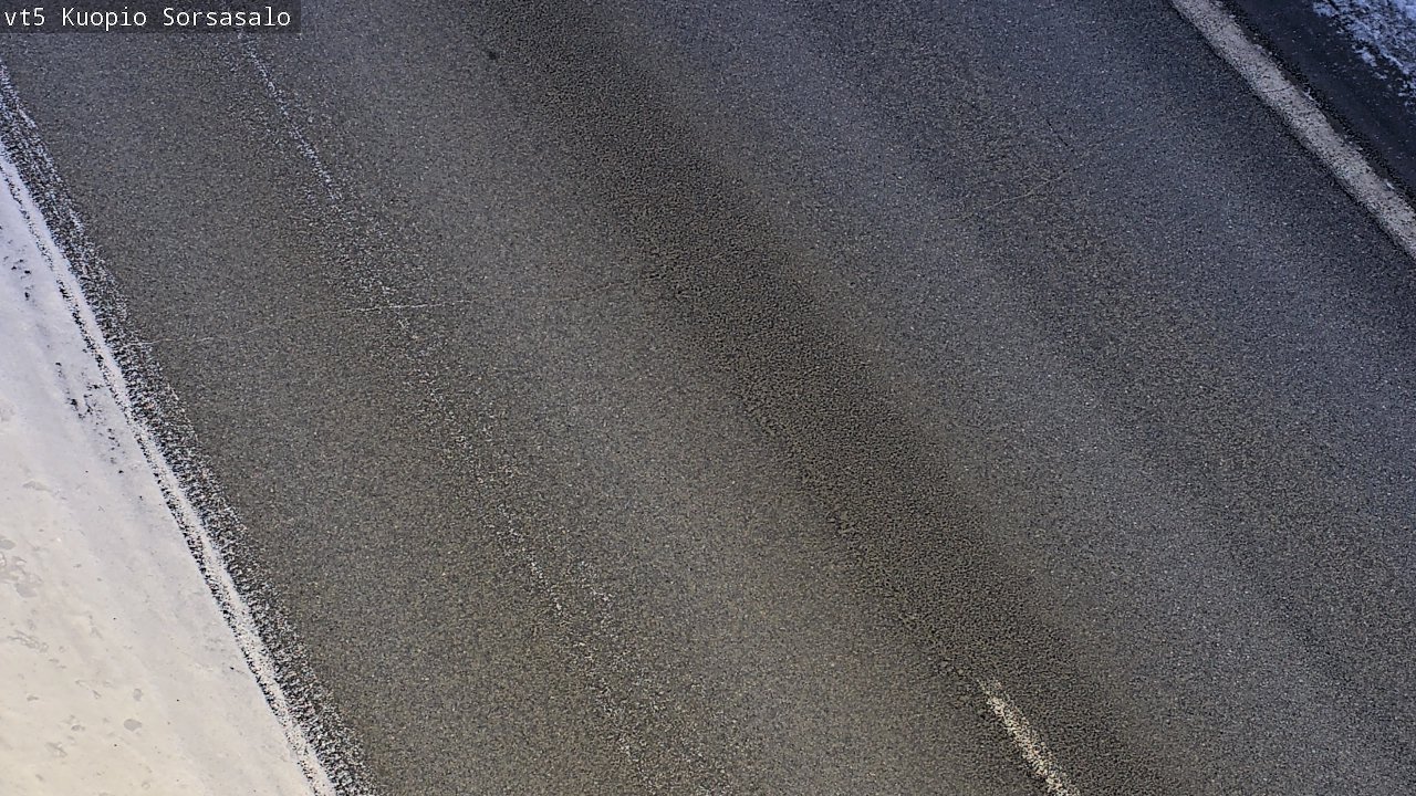 Weather Camera Image Road 5 Kuopio, Sorsasalo, Kuopio, Pohjois-Savo