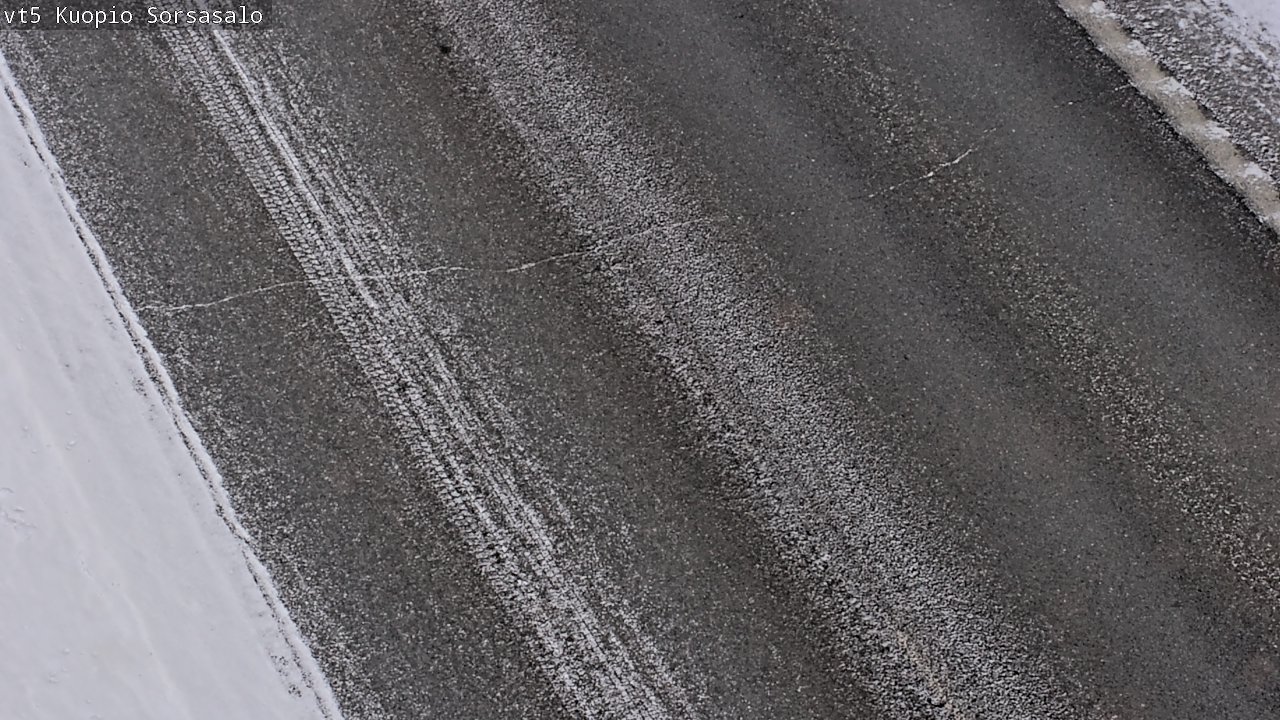 Weather Camera Image Väg 5 Kuopio, Sorsasalo, Kuopio, Pohjois-Savo