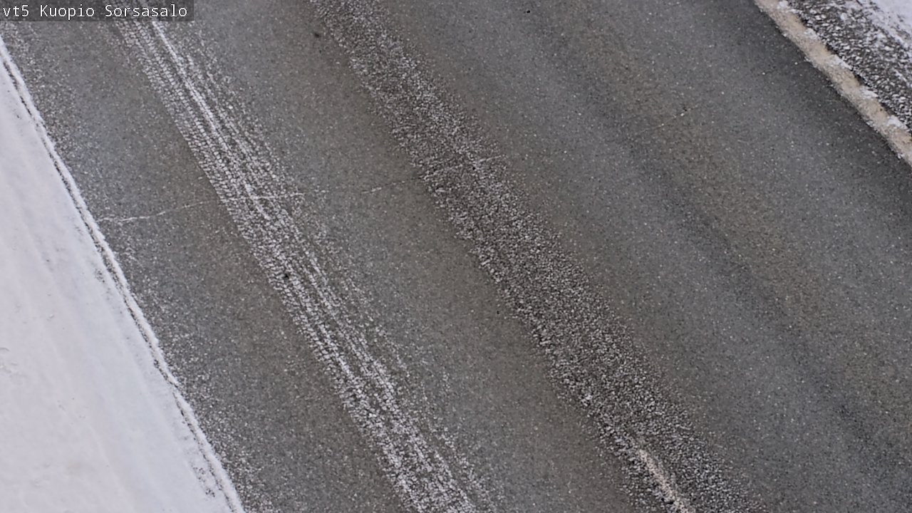 Weather Camera Image Väg 5 Kuopio, Sorsasalo, Kuopio, Pohjois-Savo