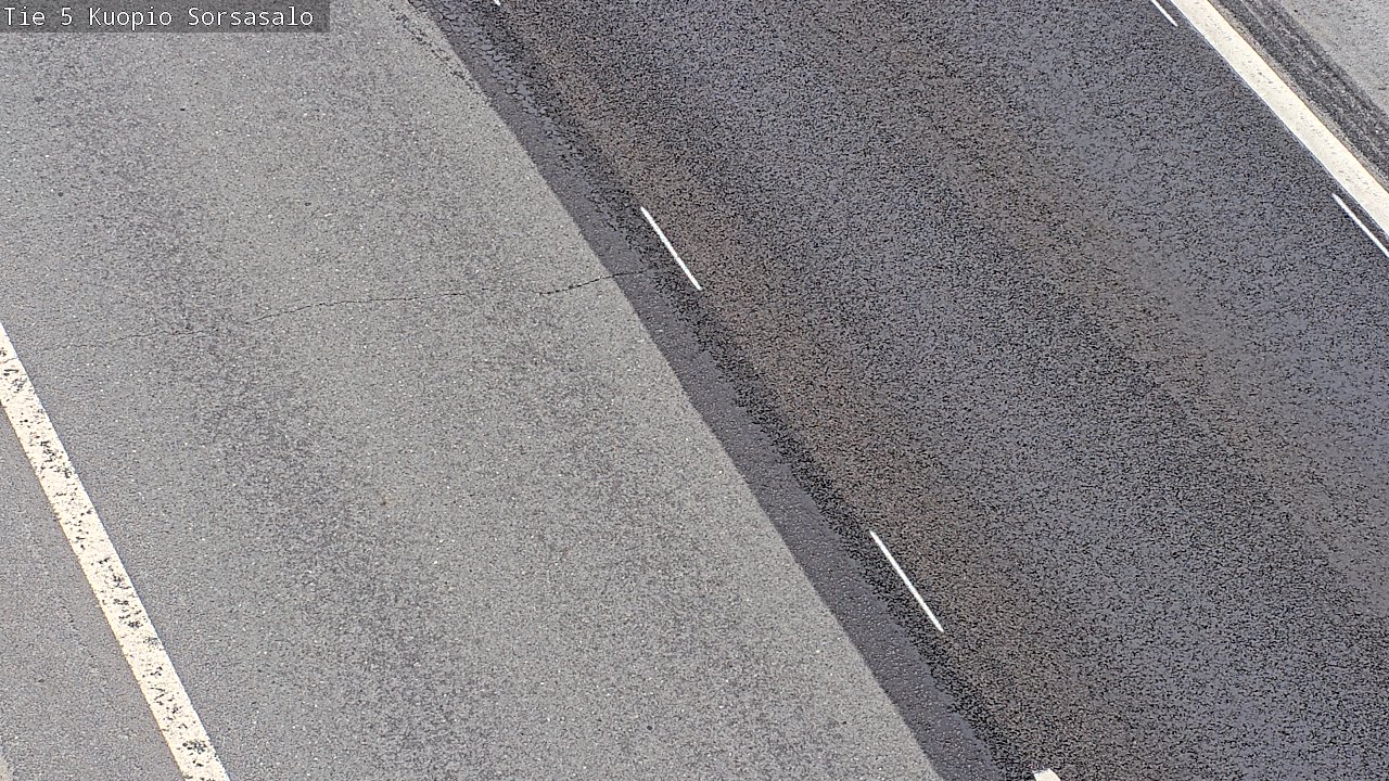 Weather Camera Image Road 5 Kuopio, Sorsasalo, Kuopio, Pohjois-Savo