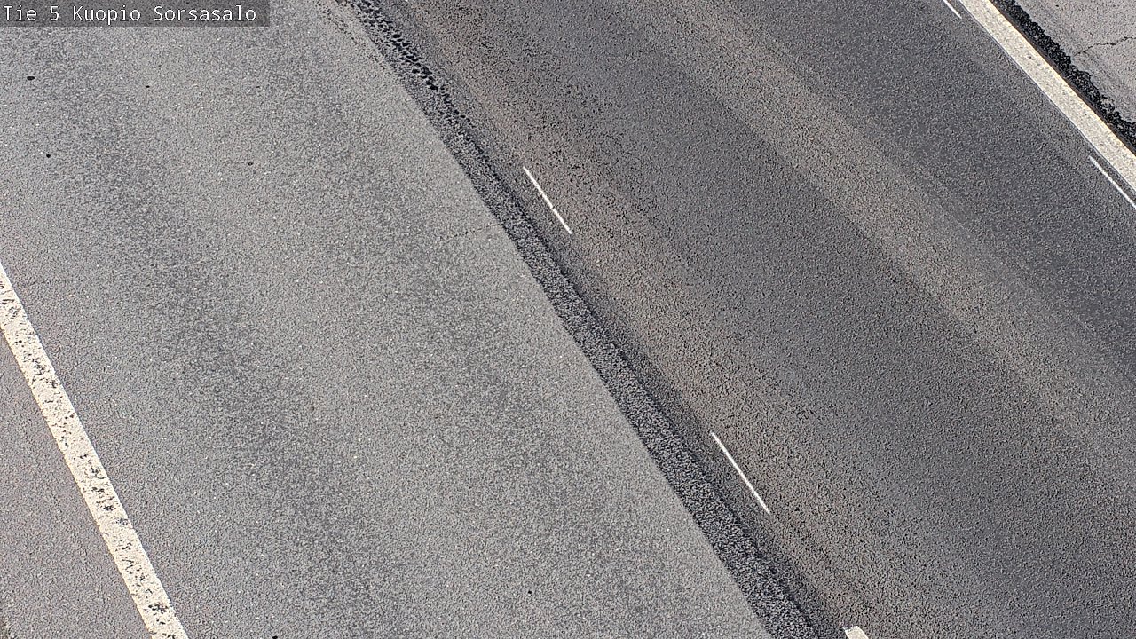 Weather Camera Image Road 5 Kuopio, Sorsasalo, Kuopio, Pohjois-Savo