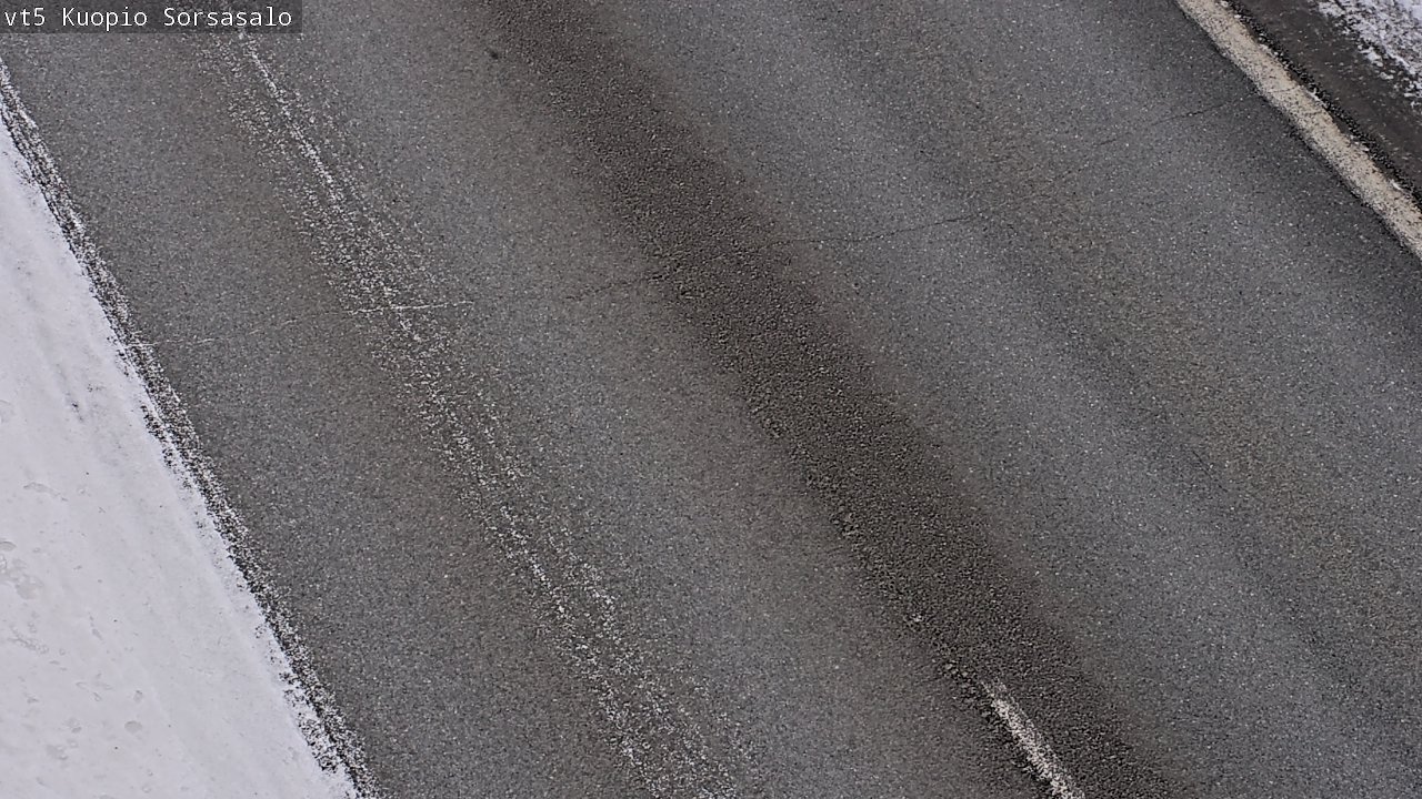 Weather Camera Image Road 5 Kuopio, Sorsasalo, Kuopio, Pohjois-Savo