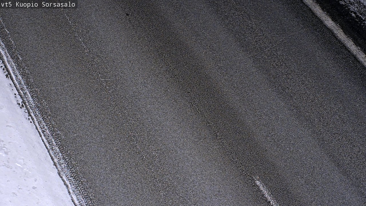 Weather Camera Image Road 5 Kuopio, Sorsasalo, Kuopio, Pohjois-Savo