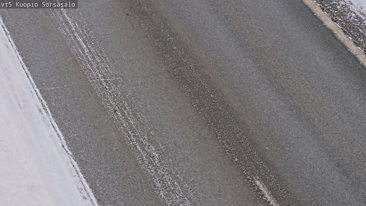 Weather Camera Image Väg 5 Kuopio, Sorsasalo, Kuopio, Pohjois-Savo