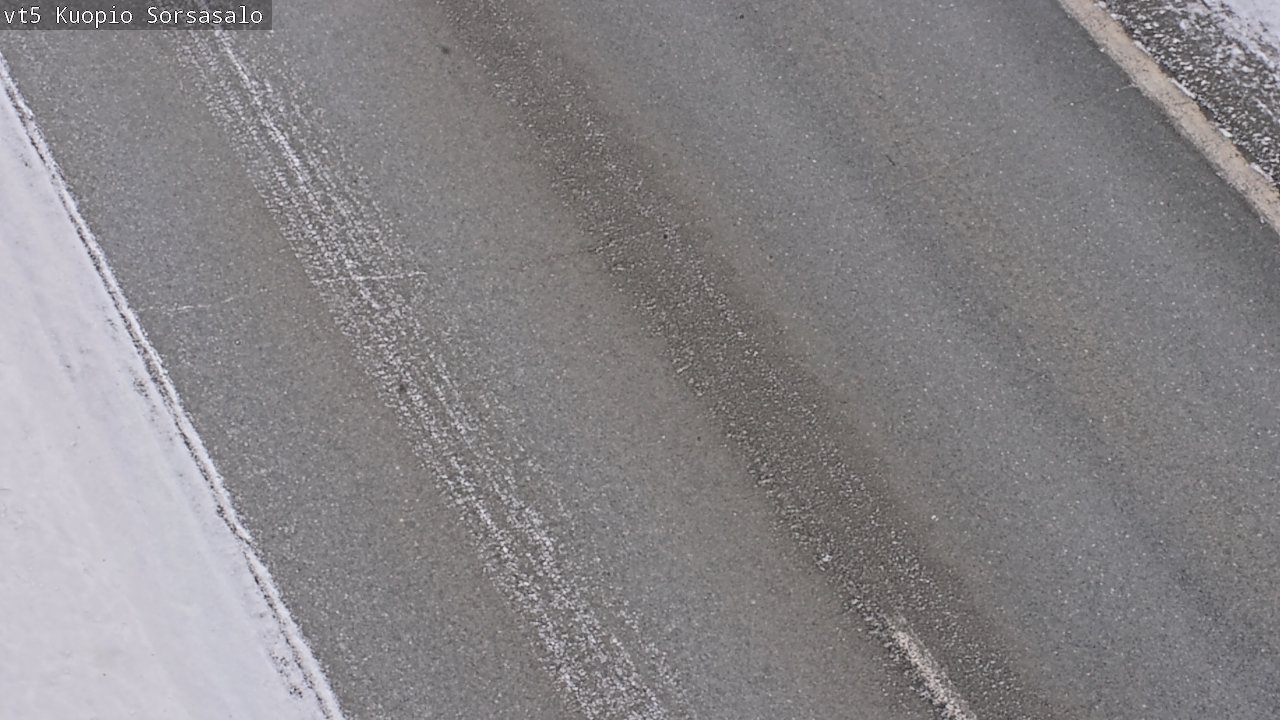 Weather Camera Image Väg 5 Kuopio, Sorsasalo, Kuopio, Pohjois-Savo