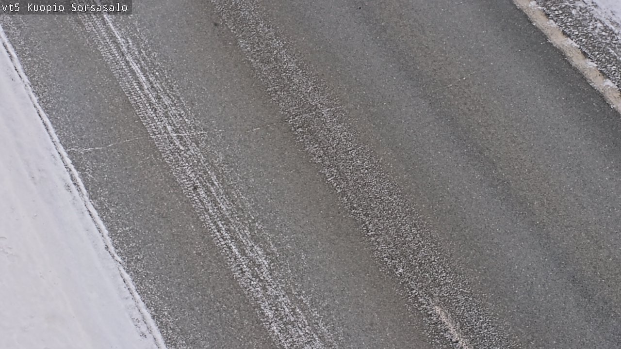 Weather Camera Image Väg 5 Kuopio, Sorsasalo, Kuopio, Pohjois-Savo
