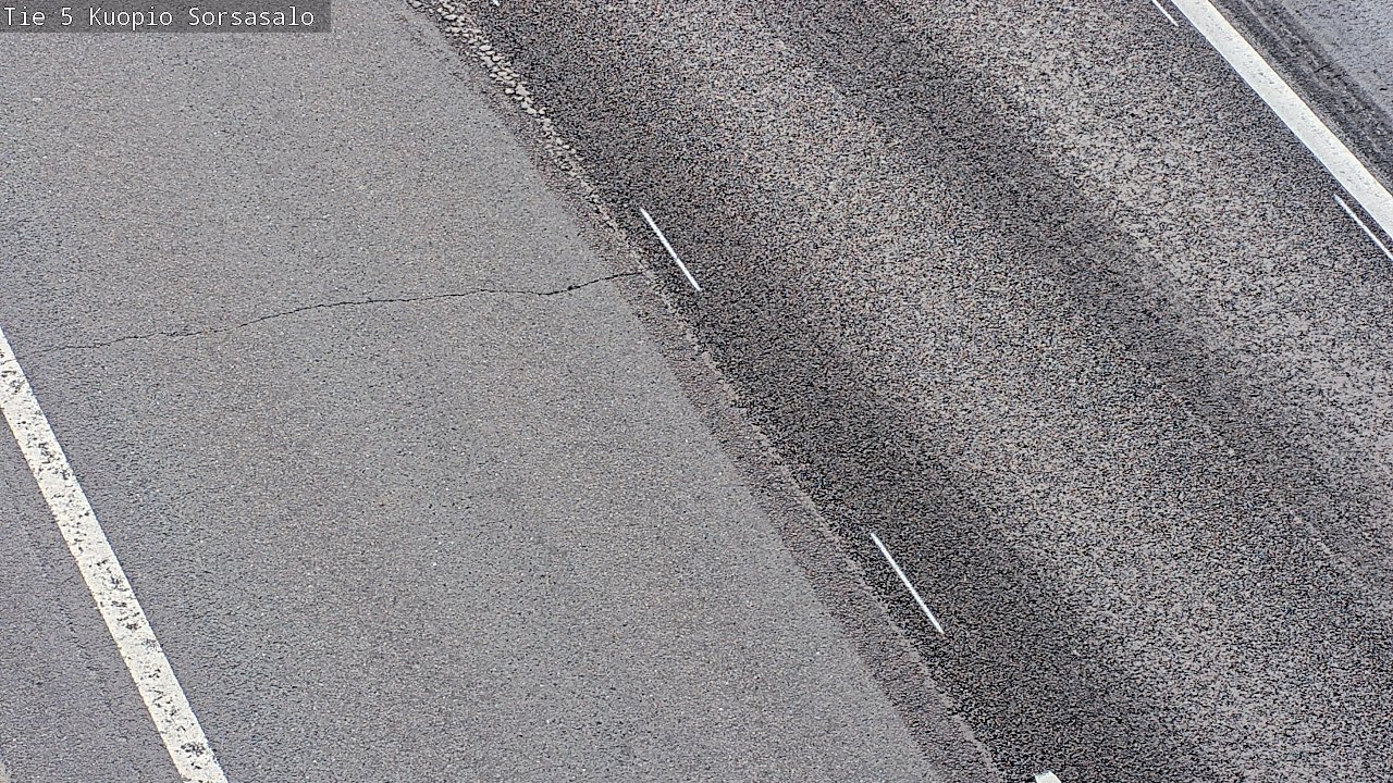 Weather Camera Image Road 5 Kuopio, Sorsasalo, Kuopio, Pohjois-Savo