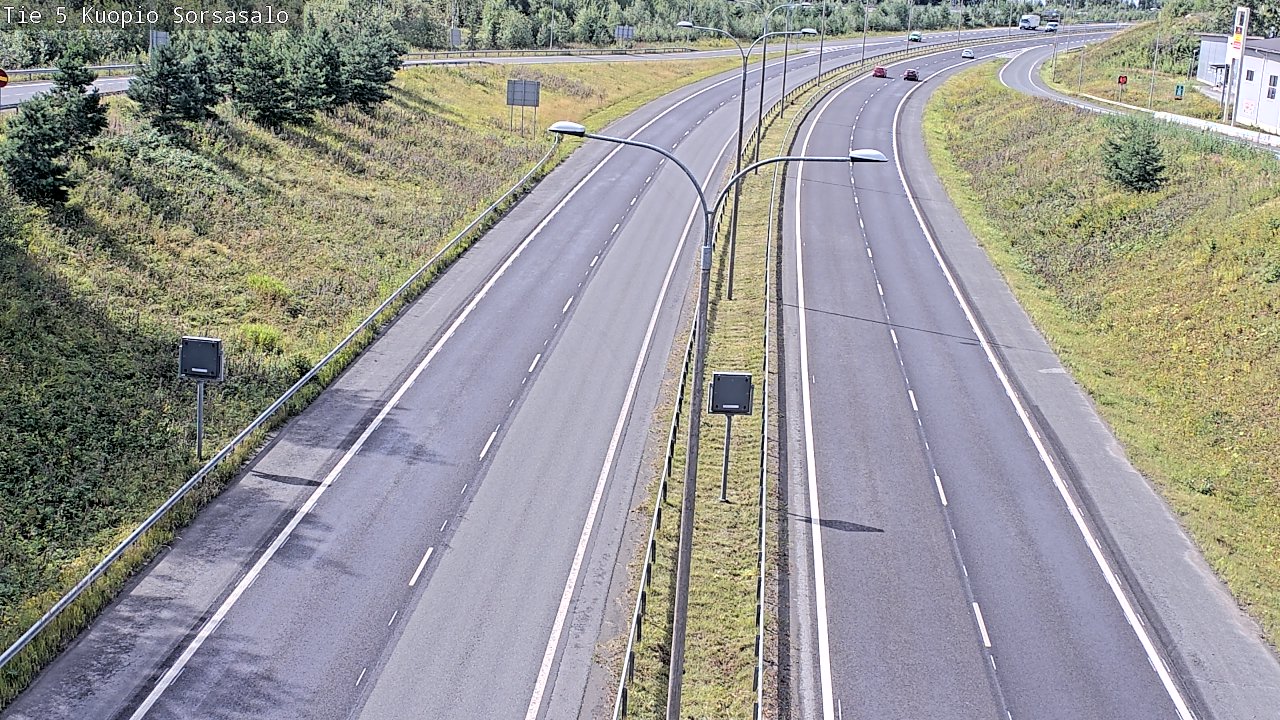 Kelikamerat Kuva Tie 5 Kuopio, Sorsasalo, Kuopio, Pohjois-Savo