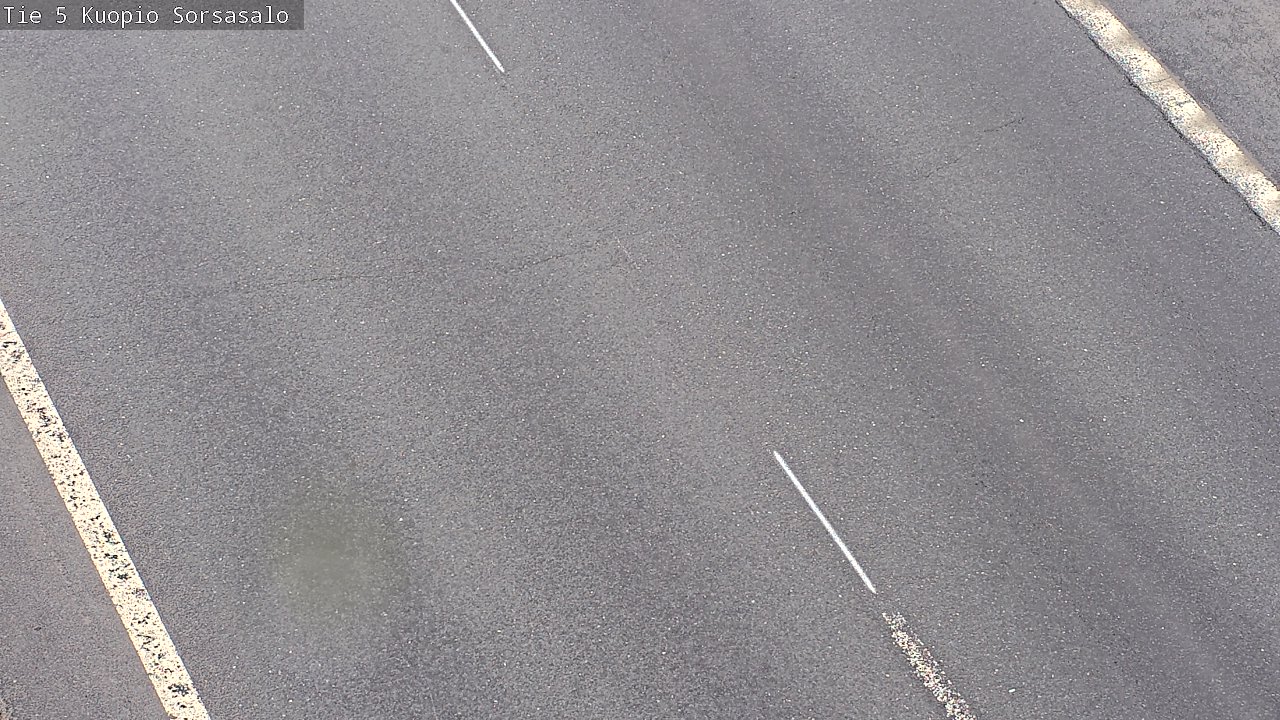 Weather Camera Image Väg 5 Kuopio, Sorsasalo, Kuopio, Pohjois-Savo