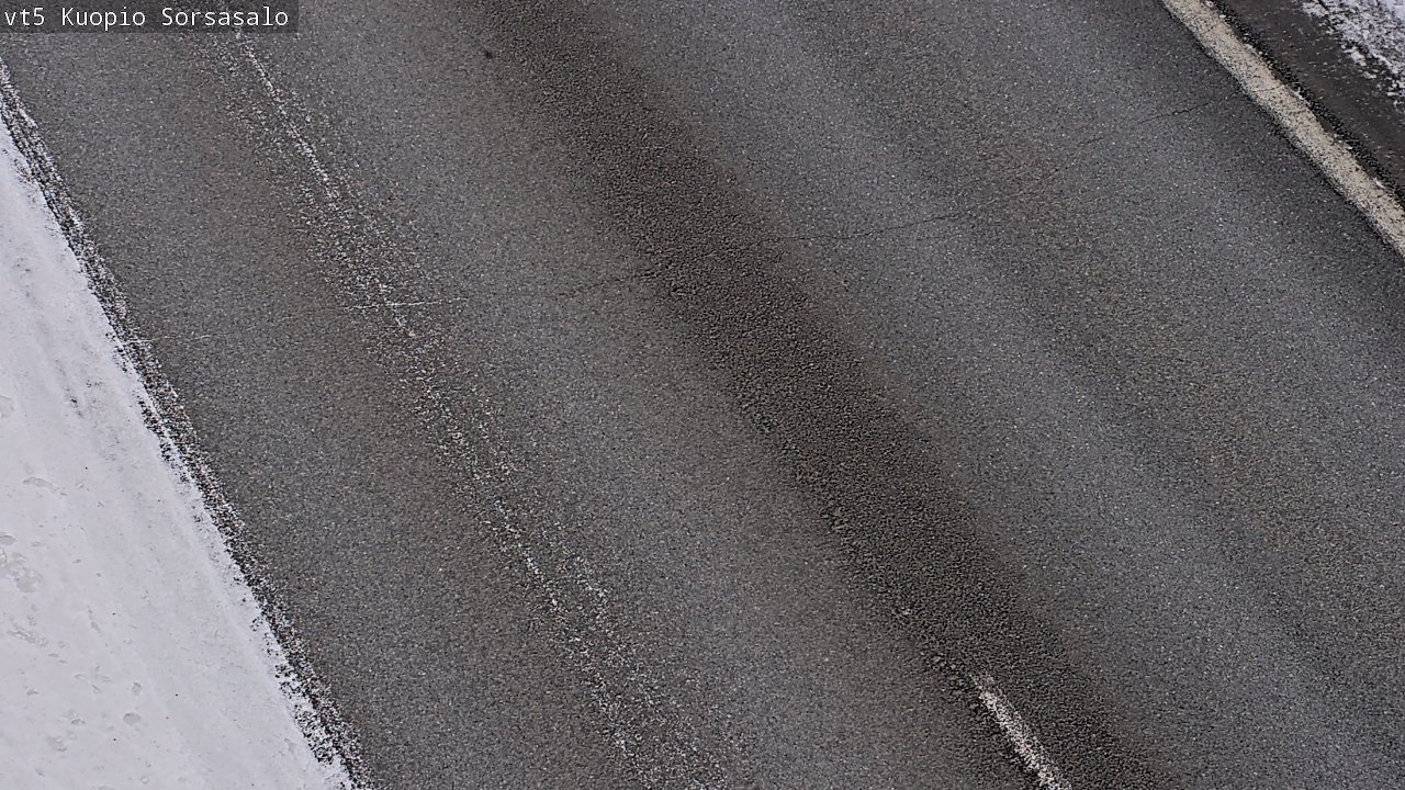 Weather Camera Image Road 5 Kuopio, Sorsasalo, Kuopio, Pohjois-Savo