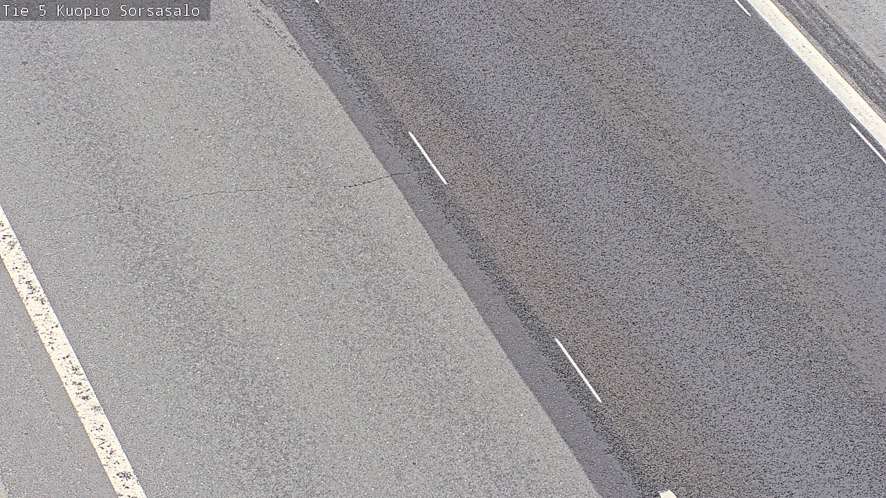 Weather Camera Image Road 5 Kuopio, Sorsasalo, Kuopio, Pohjois-Savo