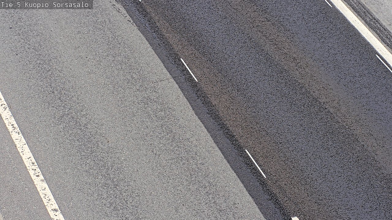 Weather Camera Image Road 5 Kuopio, Sorsasalo, Kuopio, Pohjois-Savo
