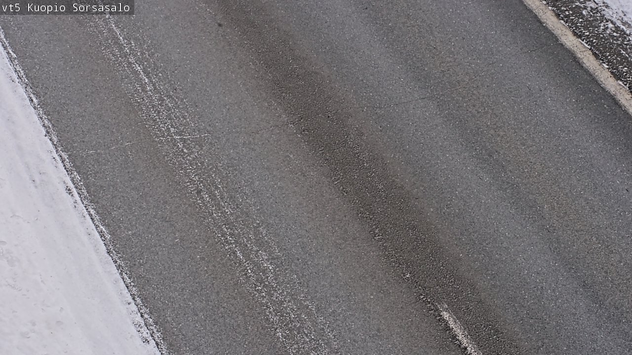 Weather Camera Image Väg 5 Kuopio, Sorsasalo, Kuopio, Pohjois-Savo