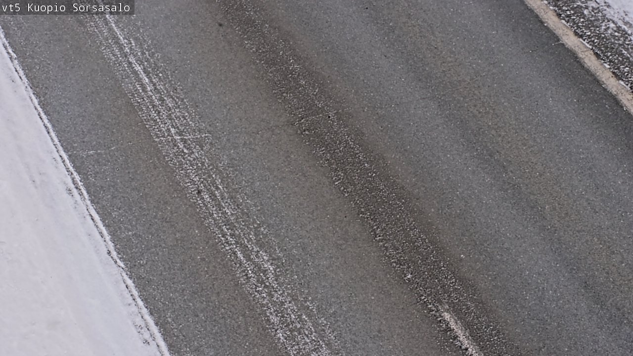 Weather Camera Image Väg 5 Kuopio, Sorsasalo, Kuopio, Pohjois-Savo