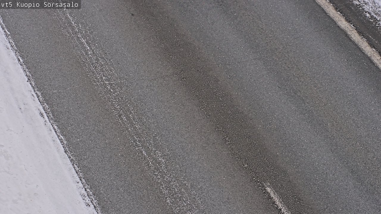 Weather Camera Image Väg 5 Kuopio, Sorsasalo, Kuopio, Pohjois-Savo