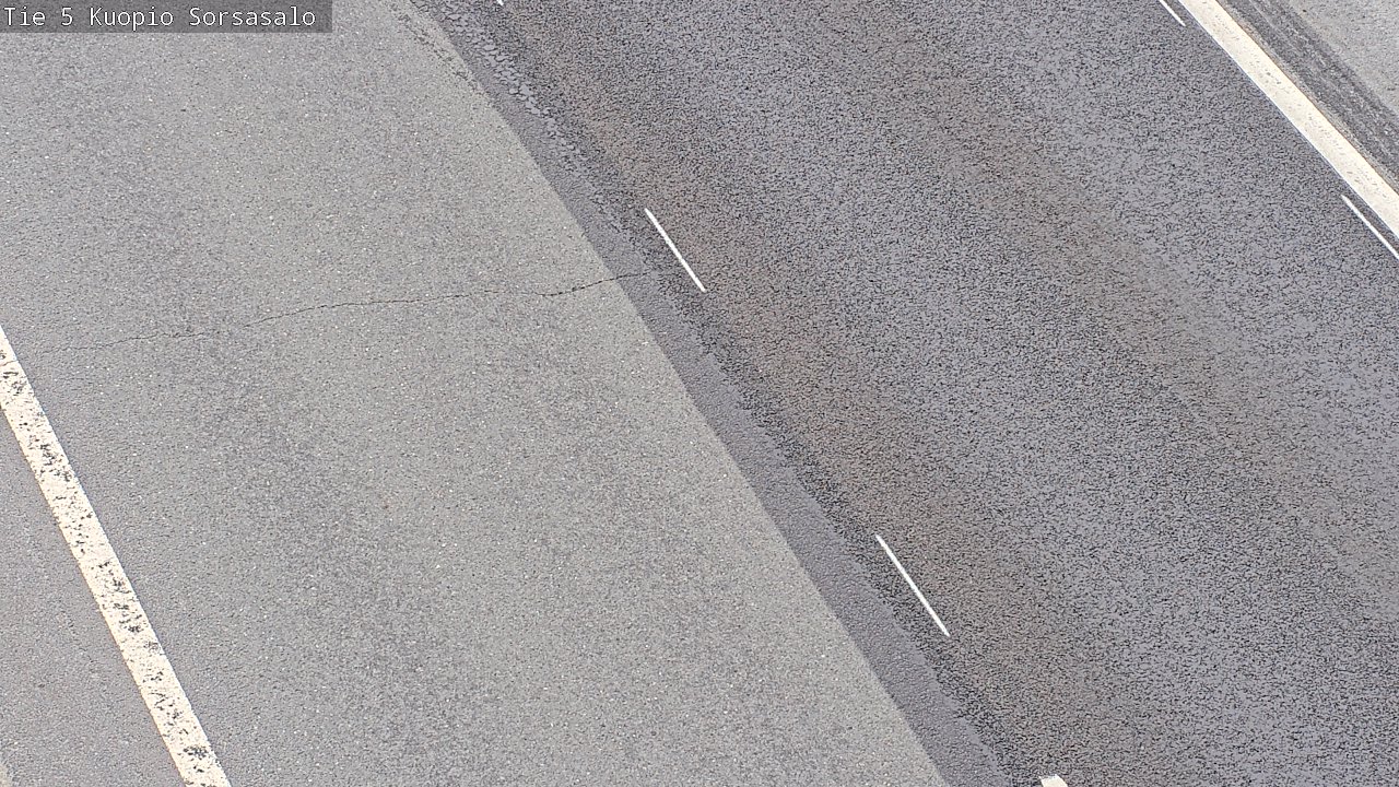Weather Camera Image Road 5 Kuopio, Sorsasalo, Kuopio, Pohjois-Savo