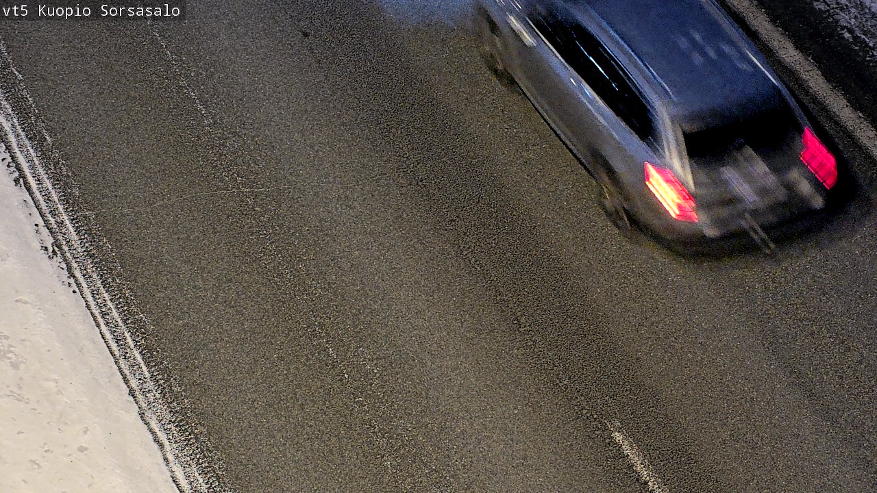 Weather Camera Image Road 5 Kuopio, Sorsasalo, Kuopio, Pohjois-Savo