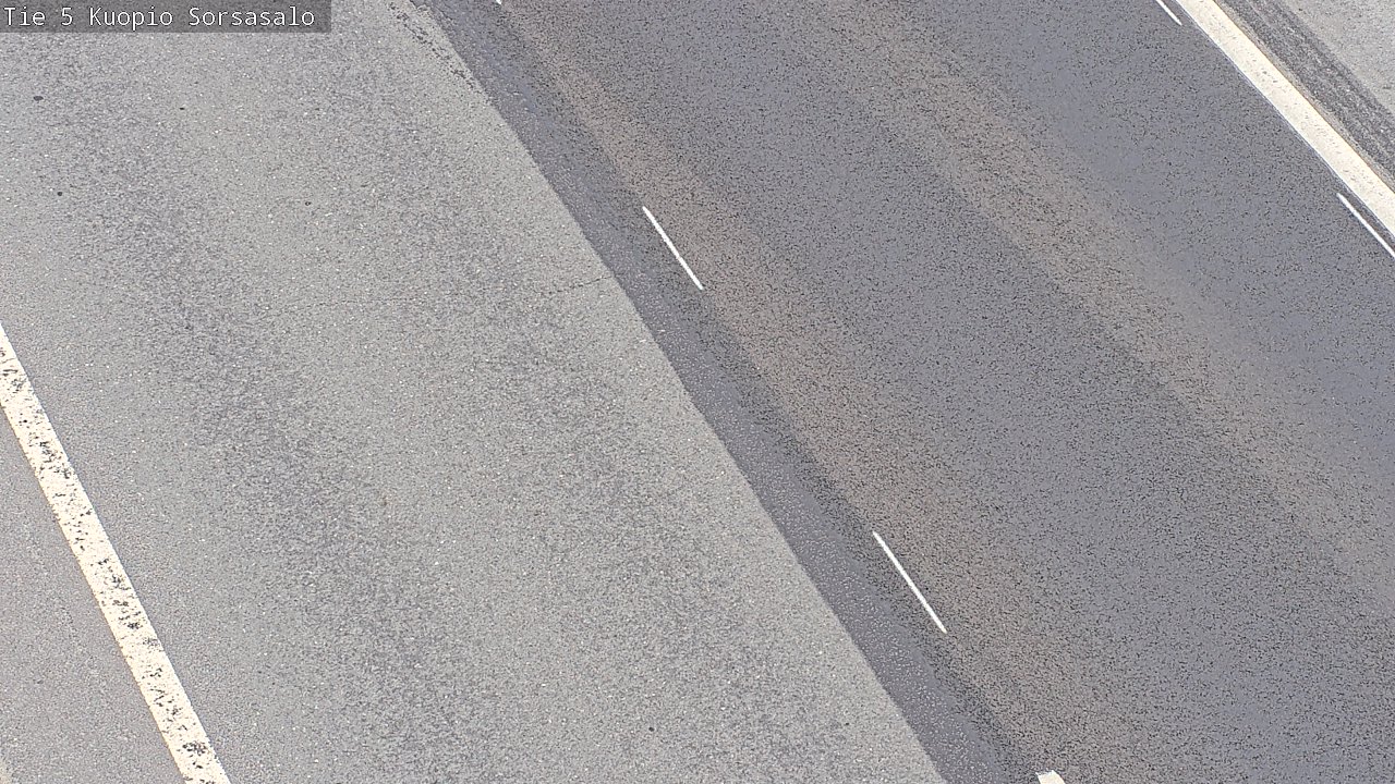 Weather Camera Image Road 5 Kuopio, Sorsasalo, Kuopio, Pohjois-Savo