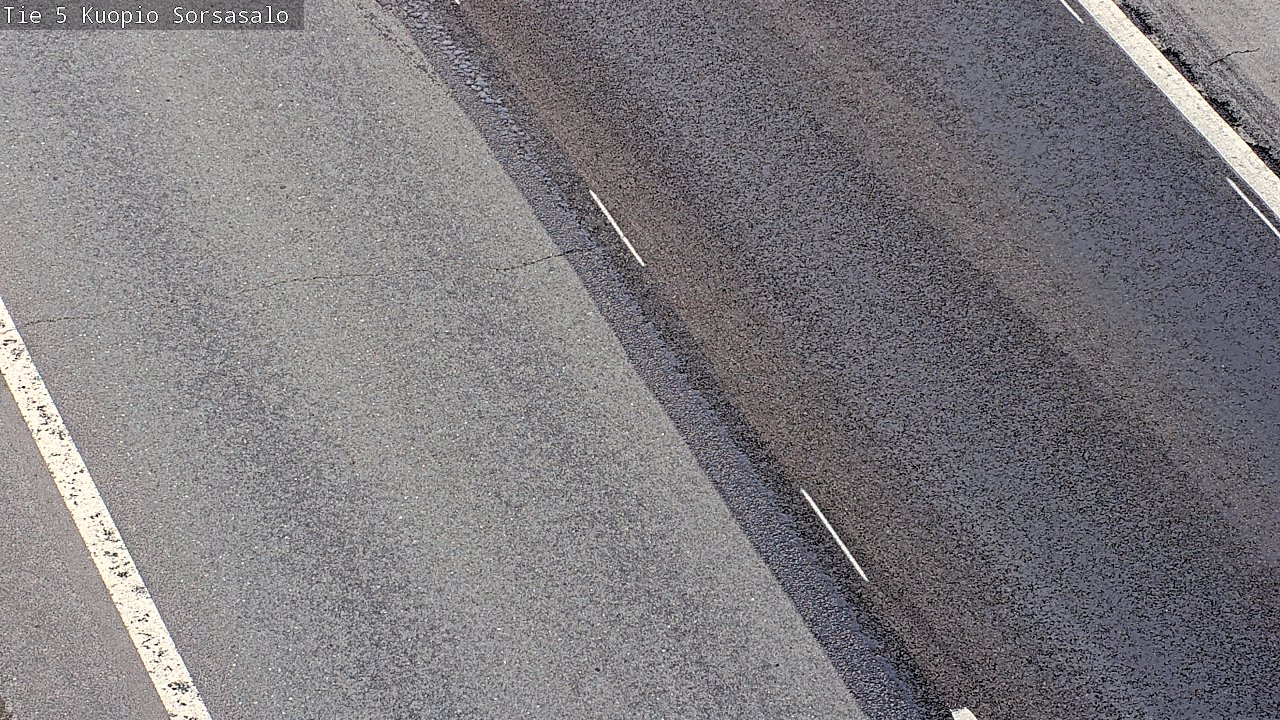 Weather Camera Image Road 5 Kuopio, Sorsasalo, Kuopio, Pohjois-Savo