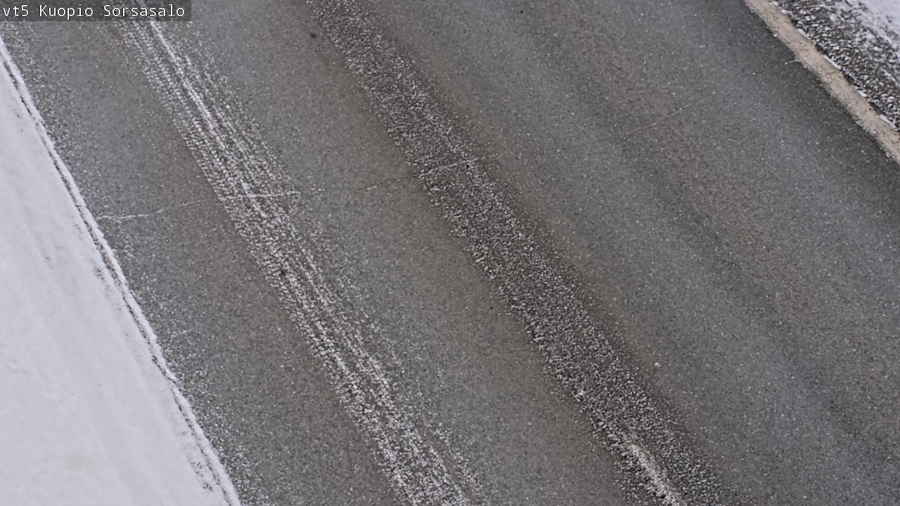 Weather Camera Image Väg 5 Kuopio, Sorsasalo, Kuopio, Pohjois-Savo