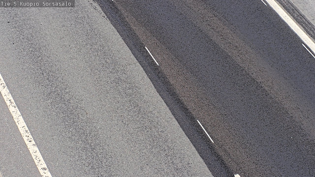 Weather Camera Image Road 5 Kuopio, Sorsasalo, Kuopio, Pohjois-Savo