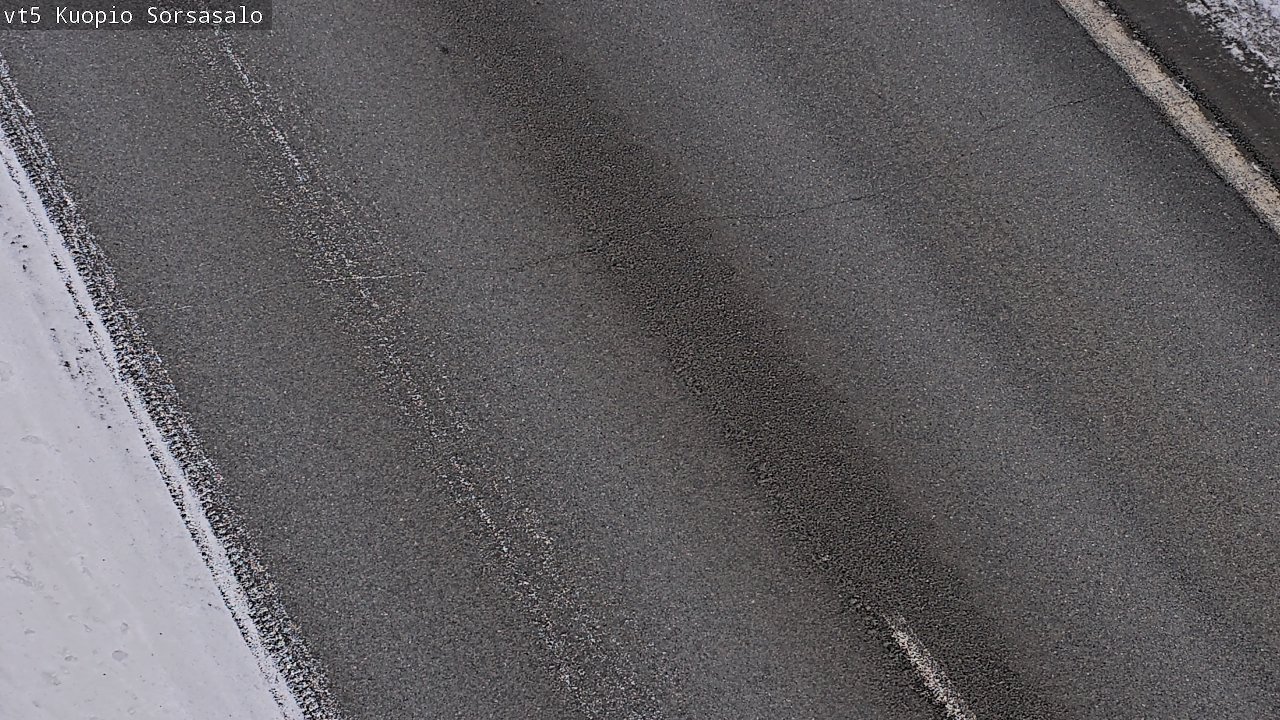 Weather Camera Image Road 5 Kuopio, Sorsasalo, Kuopio, Pohjois-Savo