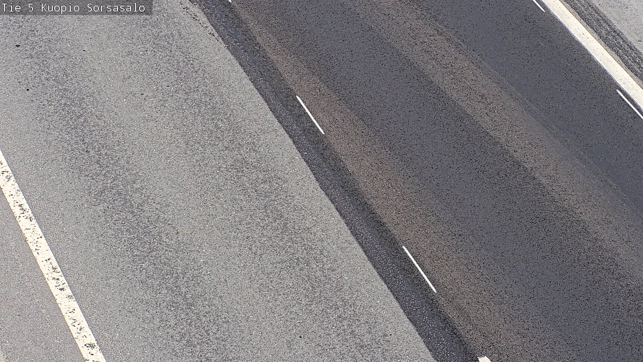 Weather Camera Image Road 5 Kuopio, Sorsasalo, Kuopio, Pohjois-Savo