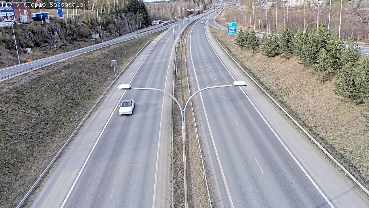 Kelikamerat Kuva Tie 5 Kuopio, Sorsasalo, Kuopio, Pohjois-Savo