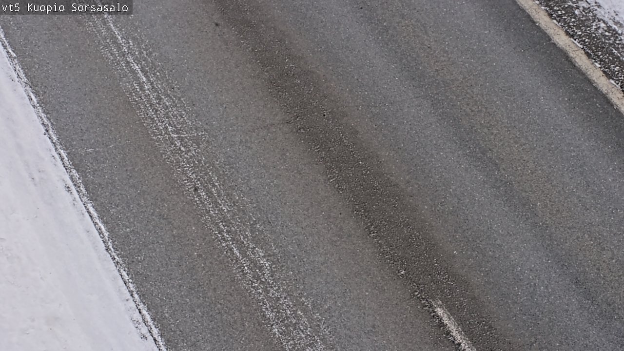 Weather Camera Image Väg 5 Kuopio, Sorsasalo, Kuopio, Pohjois-Savo
